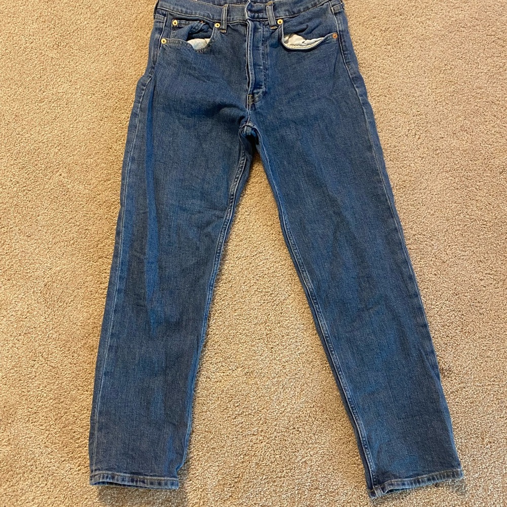 GAP Women’s Cheeky Straight Blue Jeans